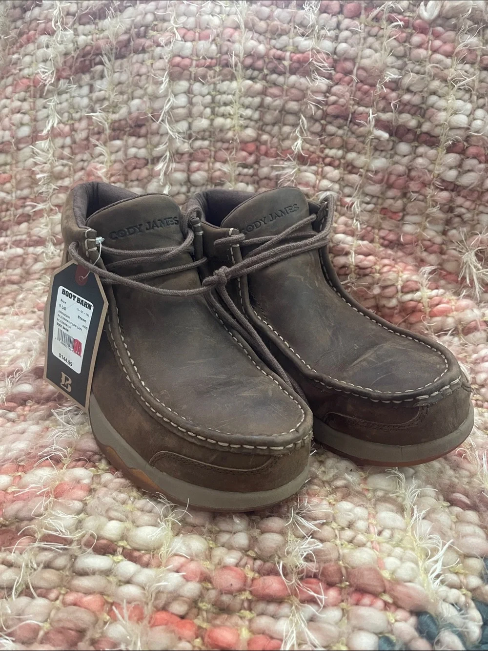 Men's Boot Barn Brown Cody Leather Chukka Boots